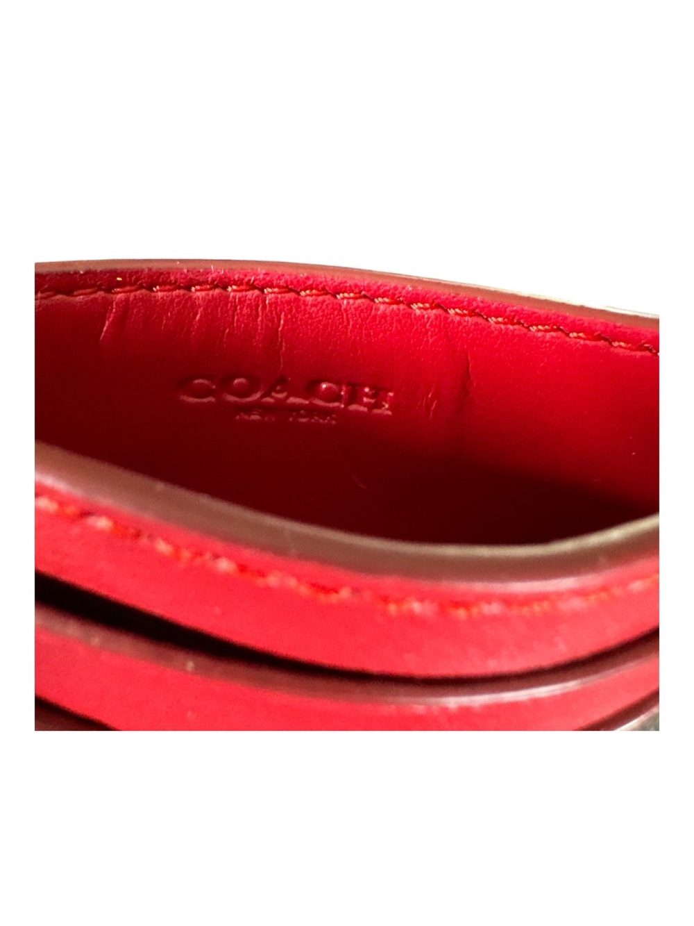 COACH Slim ID Card Case in Signature Canvas - Picture 3 of 4